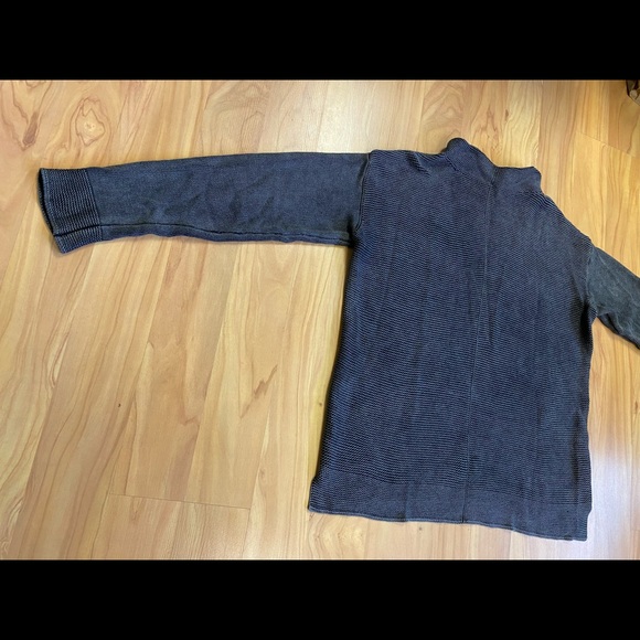 Women’s Carbon 2 Cobalt Grey Knit Pullover Sweater M - Picture 9 of 14